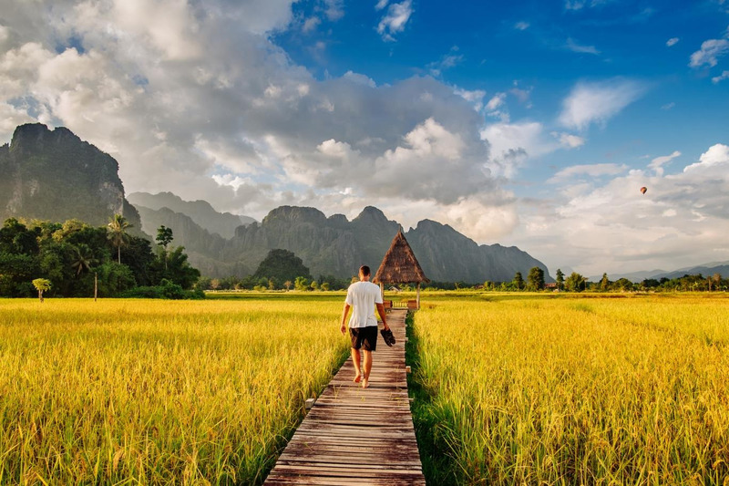 There is such a gentle, peaceful and poetic Laos