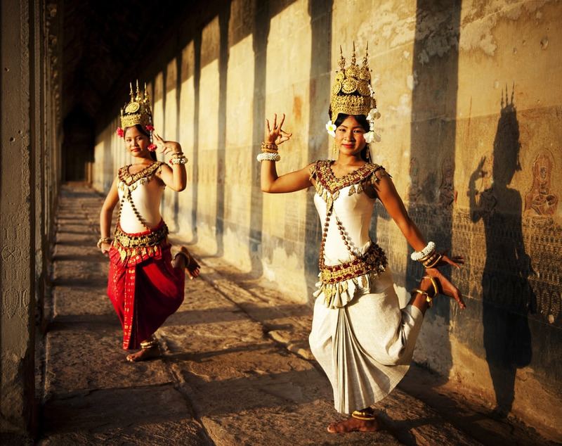 Visiting Cambodia, you have the opportunity to learn about one of the most unique Asian ancient art and culture
